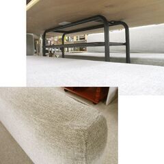 ウニコ ファニート 3点セット ダイニングテーブル ベンチバックレスト アームベンチ unico FUNEAT 札幌市北区屯田の画像