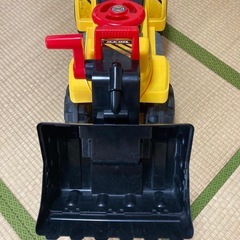 ショベル　ブルドーザー　乗物玩具の画像