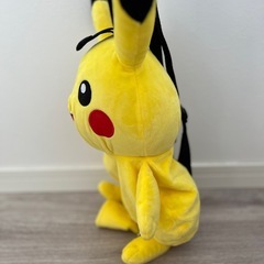 ピカチュウ　45cmぬいぐるみリュックの画像