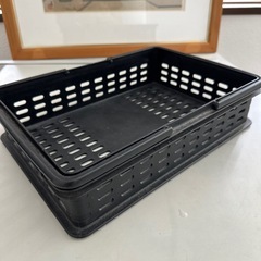 
プラスチック製収納バスケットの画像