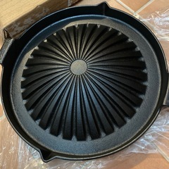 南部鉄器　鉄鍋　すき焼き鍋の画像