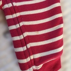 GAP 6-12m もこもこロンパースの画像