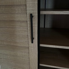 靴箱　木製　美品　可動式　の画像
