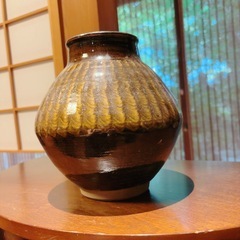 小石原焼き花器の画像