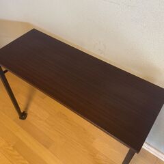 サブデスク キャスター付きの画像