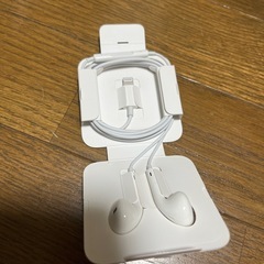 アップル純正　有線イヤホンの画像