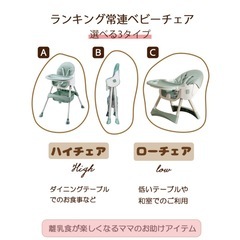 ベビーチェアの画像