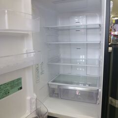 HITACI　3ドア冷蔵庫　自動製氷　左開きドア　315L  2022年製　R-V32SVLの画像