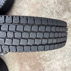 2023年製スタッドレス中古 145/80R12 鉄ホイール付き エブリィ、クリッパー等 の画像