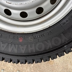 2023年製スタッドレス中古 145/80R12 鉄ホイール付き エブリィ、クリッパー等 の画像