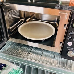 IRIS アイリスオーヤマ　オーブンレンジ MO-T1501-B 2020年製　動作品の画像