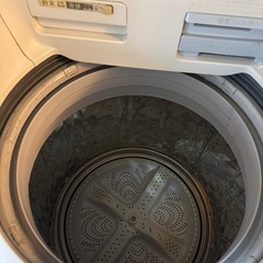 シャープ　縦型洗濯機 本体　ES-PW11D-Sの画像