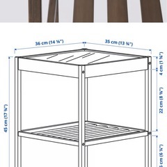 IKEA NESNA サイドテーブルの画像
