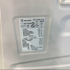 653 大人気　美品　シャープ　ドラム式洗濯機　家庭用　配送設置無料　保証込みの画像