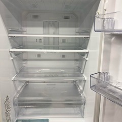 606 三菱　大型冷蔵庫　右開き　370L 大容量　家庭用　保証込みの画像