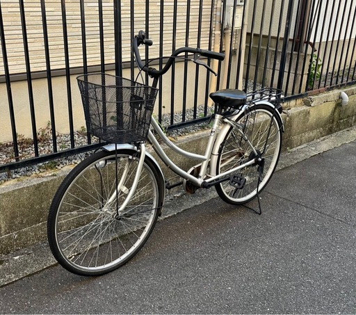 26インチ  自転車　シティーサイクル　ママチャリ