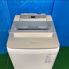 607 パナソニック　大型洗濯機　家庭用　美品　9kg 関東　配送無料　保証付の画像