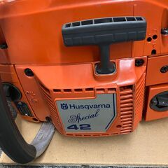 中古切断工具　チェーンソー　Husquvarna　42の画像