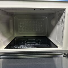【動作保証あり】Haier ハイアール 2021年 JM-FH18H(SP) 18L フラット 電子レンジ【管理KRD394】の画像