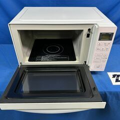 【動作保証あり】Haier ハイアール 2021年 JM-FH18H(SP) 18L フラット 電子レンジ【管理KRD394】の画像