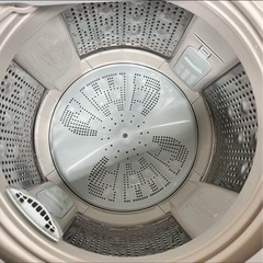 637 日立　大型洗濯機　8kg 家庭用　美品　送料設置込み　6ヶ月保証付の画像