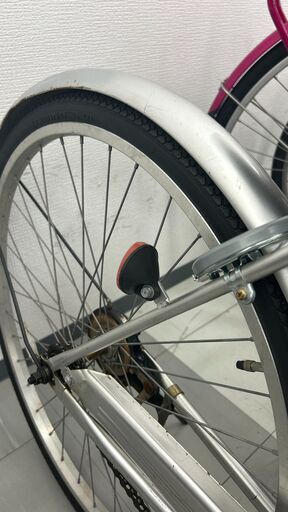 ☆リユースのサカイ千葉中央店☆ 自転車 26 ピンク クリーニング済み