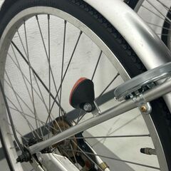 ★リユースのサカイ千葉中央店★  自転車 26 シルバー クリーニング済み TC4880の画像