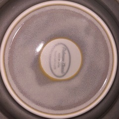 【新品】グレー パスタ皿の画像