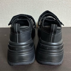 ZARA SNEAKERS バレエフラットスニーカー 37 厚底の画像