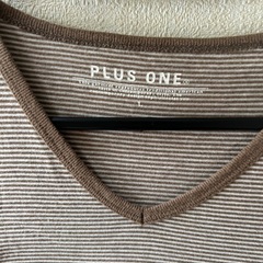 PLUS ONE Tシャツ　L　の画像