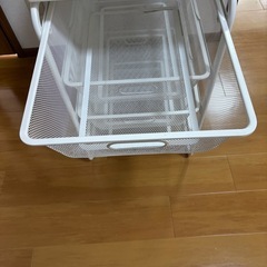 IKEA  ALGOT★イケア　アルゴート★天板付き4段★メッシュバスケットの画像