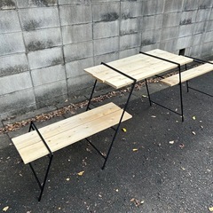 13mm異形筋　段違いシェルフ　4脚　アイアンレッグの画像