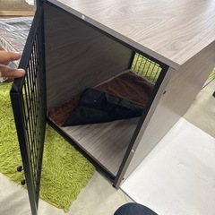 新品 グレー Mサイズ　犬ケージ の画像