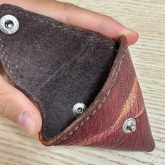 コインケース　本革　未使用の画像