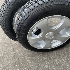 スパイクタイヤ！185/65R15 アルミセット②本！の画像
