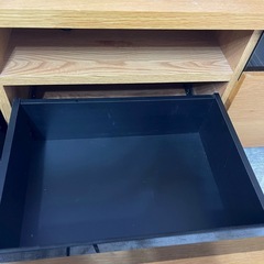 超美品　天然木　テレビボード　大川家具　国産の画像