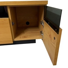 超美品　天然木　テレビボード　大川家具　国産の画像