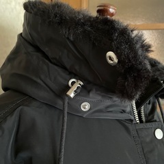 GAP ベンチコート　黒　Mサイズ　難ありの画像