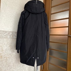 GAP ベンチコート　黒　Mサイズ　難ありの画像