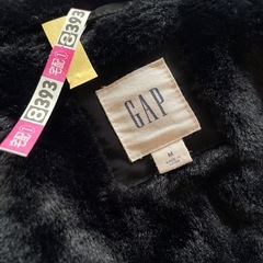 GAP ベンチコート　黒　Mサイズ　難ありの画像