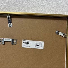 IKEA イケア LOMVIKEN 30×40 2個 1つ未開封 額縁 絵 アート 絵画 額 額装 インテリア 壁掛け 卓上 mw0700の画像