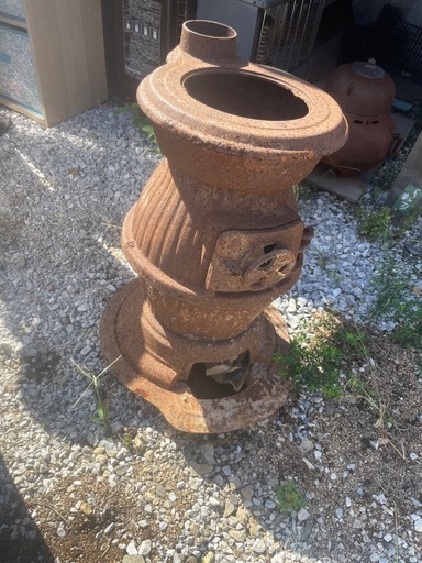 だるまストーブ サンキョー レトロ 古道具