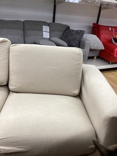 【トレファクマーケット久喜店】無印良品　2人掛けソファー　2.5シーター・ウレタン・ポケットコイル