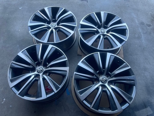 80系　ハリアー　18インチ　純正ホイール　4本セット