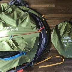 【中古】ポップアップテント　ケシュア　2〜3人用の画像