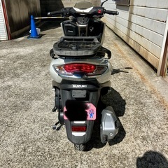 エンジン始動動画あり堺市堺区バーグマン125ストリート 距離2000キロ自賠責3年ありの画像