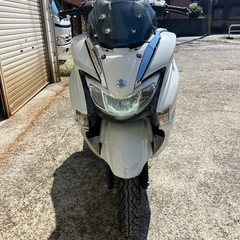 エンジン始動動画あり堺市堺区バーグマン125ストリート 距離2000キロ自賠責3年ありの画像