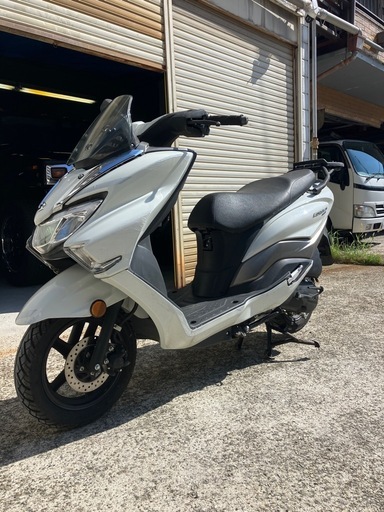 エンジン始動動画あり堺市堺区バーグマン125ストリート 距離2000キロ自賠責3年あり