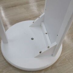 ジモティー割引🏷️【ジャングルジャングル 岸和田和泉インター店】回転式姿見 鏡 ホワイト 和泉市 堺市 岸和田市 泉大津市 高石市 泉北郡熊取町の画像