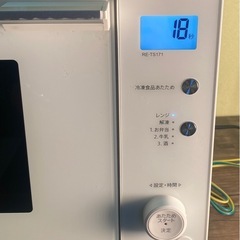 ☆ 電子レンジ　SHARP シャープ　RE-TS171-W  2021年製　動作品の画像